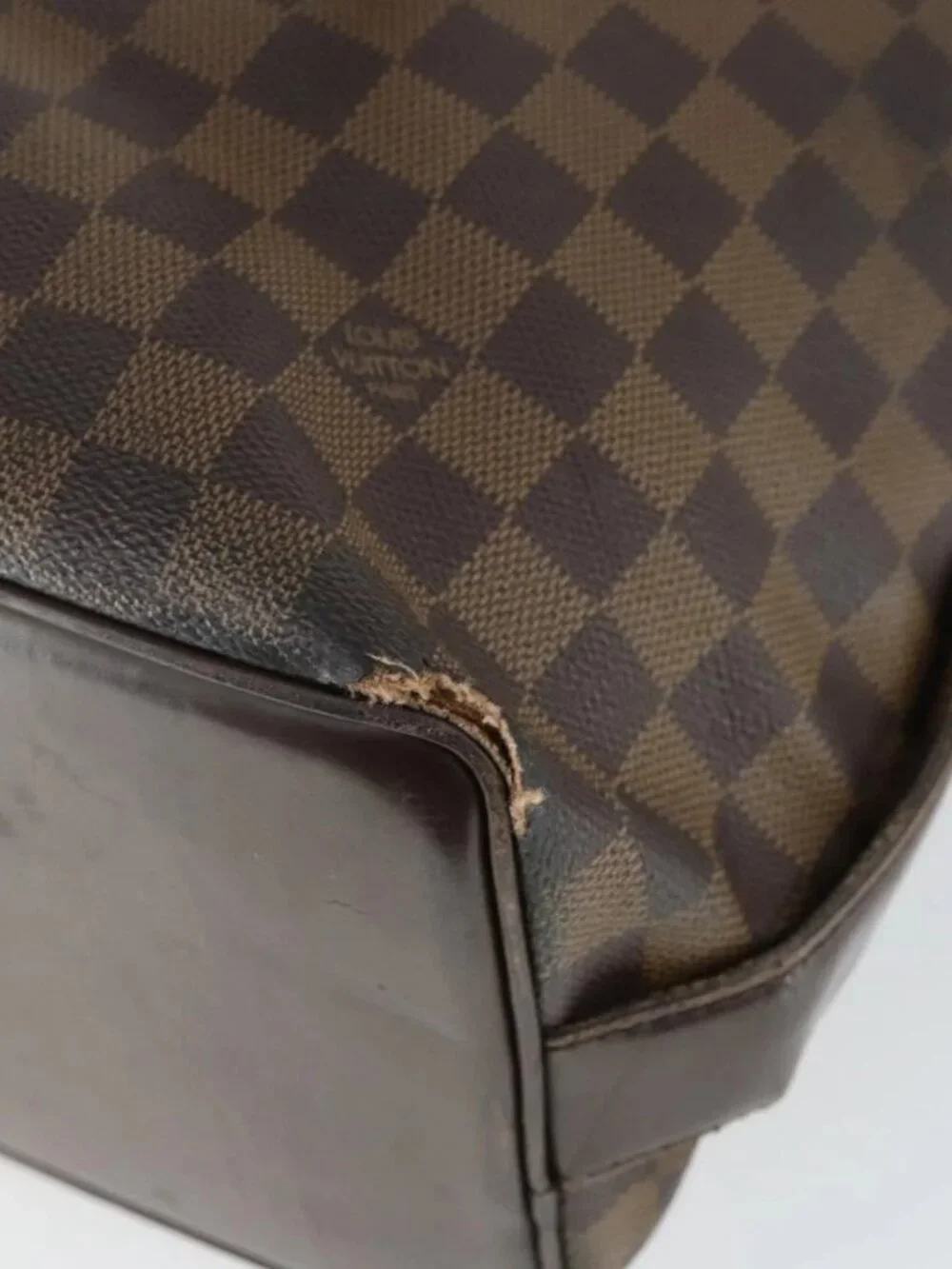 LOUIS VUITTON Damier Ebene Chelsea Tote Bag N51119 LV Auth hk3421 - Picture 5 of 16